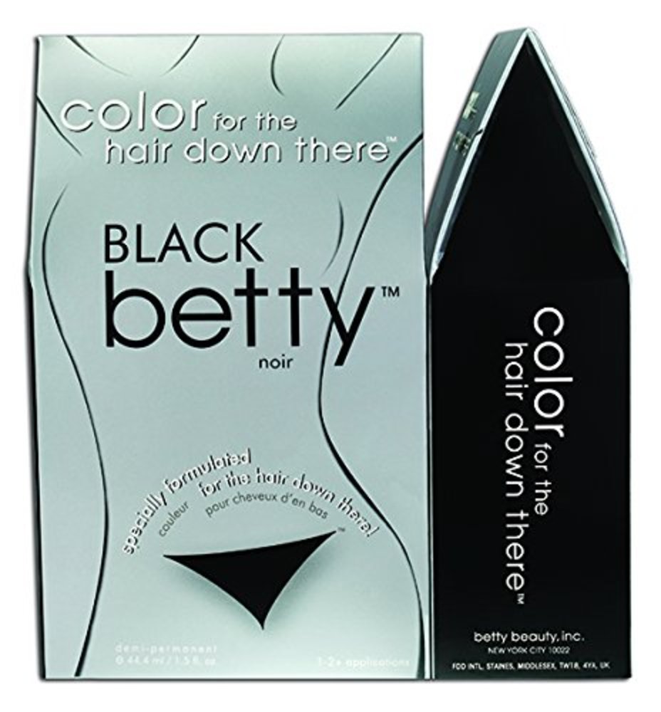 Betty Beauty Black Betty - Color For The Hair Down There Hair Coloring KitBetty Beauty