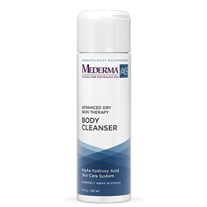 Mederma AG Moisturizing Body Cleanser ? moisture rich, pH-balanced, body cleanser with glycolic acid to exfoliate ? dermatologist recommended brand, hypoallergenic, soap-free, fragrance-free - 8 ounceMederma
