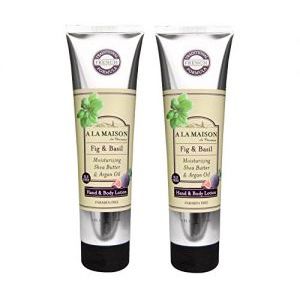 A La Maison de Provence Fig &amp; Basil Hand and Body Lotion (Pack of 2) With Shea Butter, Avocado Oil and Vitamin E, 5 fl oz Each(Malin   Goetz)
