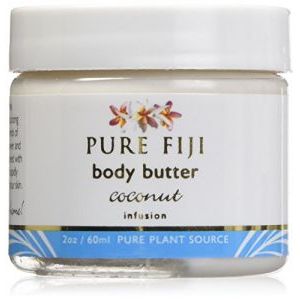 Pure Fiji Petal Box Body Butter, Coconut, 8 OuncePure Fiji