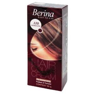 Berina Permanent Hair Dye Color Cream (A10 Mahogany)&amp;quot;TIO NACHO&amp;quot;