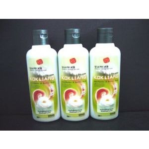 3 KOK Liang Snow Lotus Reduce Hair Loss Fall Falling Bald &amp; Soothe Scalp Shampoo Made in Thailand&amp;quot;TIO NACHO&amp;quot;