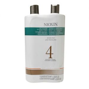 &quot;Nioxin System 4 Cleanser and Scalp Therapy Duo,Chemically Treated For Fine Hair 33.8 oz (1 L) 2 Pack&quot;NIOXIN
