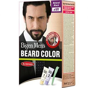 Bigen Mens Beard Colour Natural Black B101BIGEN hair color