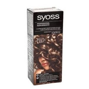 Syoss Hair Permanent Coloration No.6-0 Light Brown상세설명참조