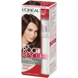 L&#039;Oreal Root Rescue 10 Minute Root Coloring Kit, Medium Brown 5 1 ea1004 Laboratory