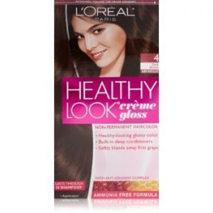 L&#039;Oreal Paris Healthy Look Hair Color, 4 Dark Brown/Dark ChocolateAlberto-Culver USA, Inc.