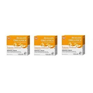 Avalon Organics Intense Defense with Vitamin C Renewal Cream, 2 oz (Set of 3)Avalon
