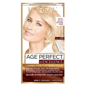Loreal Excellence 10G Very Light Soft Golden BlondeAge Perfect