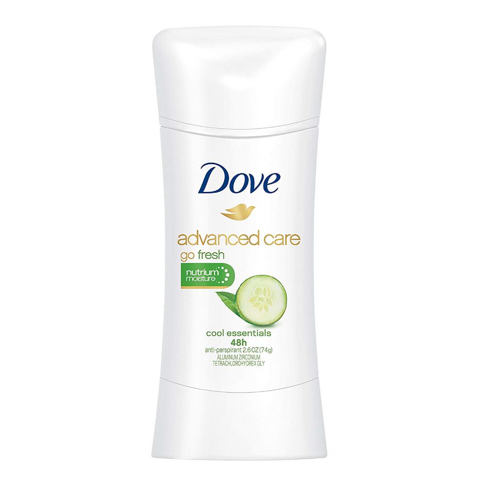 Dove Advanced Care Antiperspirant Deodorant, Cool Essentials, 2.6 oz (2pack)Dove