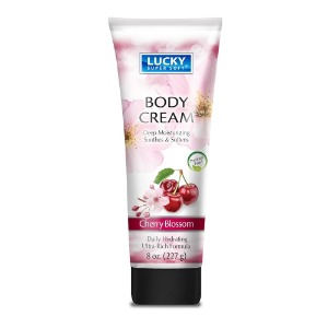 Lucky Super Soft Body Cream, Cherry Blossom, 8 OunceLucky Super Soft