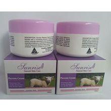 2 x Sunrise Placenta Face Moisturizer Cream With Lavender Oil 100ml Australian MadeSunrise Australian Made