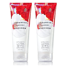 Bath and Body Works Japanese Cherry Blossom Body Cream 8 fl oz (226 g) x 2packBath Body Works