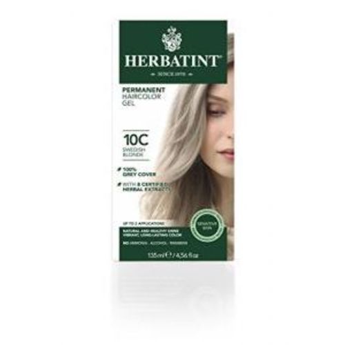 Herbatint Hair Color, 10C Swedish Blonde, 4 Fluid OunceHerbatint