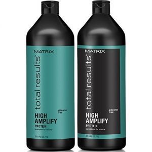 Matrix Total Results High Amplify Volume Shampoo and Conditioner, 1 Liter eachMatrix