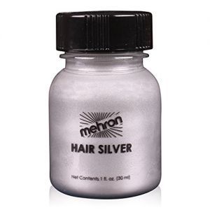 119 (1 Oz, Silver) Mehron Liquid Hair ColorMehron