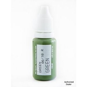 15ml MICROBLADING BioTouch GREEN Cosmetic Pigment Color Tattoo Ink LARGE Bottle pigment professionally tested permanent makeup supplies Eyebrow Eye liner microblading supplies pigmentPimp-My-Phone