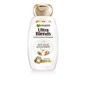1 x 75ml Garnier Ultra Blends Soy Milk and Almonds Shampoo- Intense Repair ShampooGarnier Hair Care