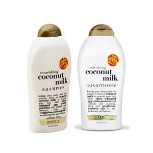 (OGX) Organix Coconut Milk Shampoo Conditioner 19.5oz eachOrganix (OGX)