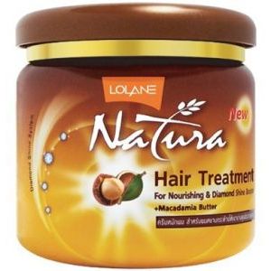 (8.45Oz) Lolane Natura Macadamia Butter Hair Treatment Mask 250ml : For Nourishing and diamond shine boosterLolane
