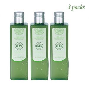 Aloderma Fresh Oraganic Aloe Vera Vitality Juice Skin Hydrator (240ml x 3 packs)Aloderma