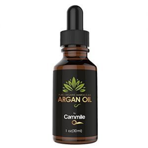 Organic Argan Oil for Hair, Face, Nails &amp;Cammile Q