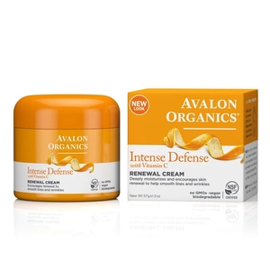 (2 Pack) Avalon Organics Vitamin C Renewal Facial Cream 2 oz / 57gAvalon