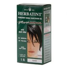 Herbatint Permanent Herbal Haircolor Gel, 1n-Black 4.5 oz (135 ml)Herbatint