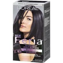 L&#039;Oreal Feria Midnight Collection Haircolor, Violet Soft Black 1 eaL&#039;OREAL Feria